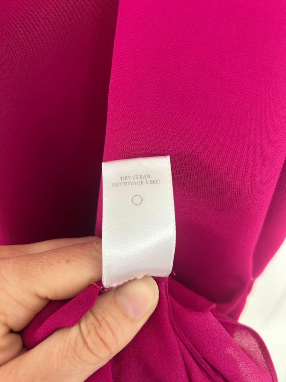 A.L.C. Magenta Scallop Hem Alexis Mini Dress size 4 (wedding guest, party/event) - Picture 6 of 9